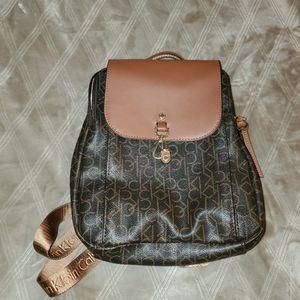 Calvin Klein backpack purse